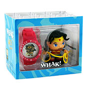 Wonder Woman DC Comics Little Mates Whak! Watch and Mini-Figure Set